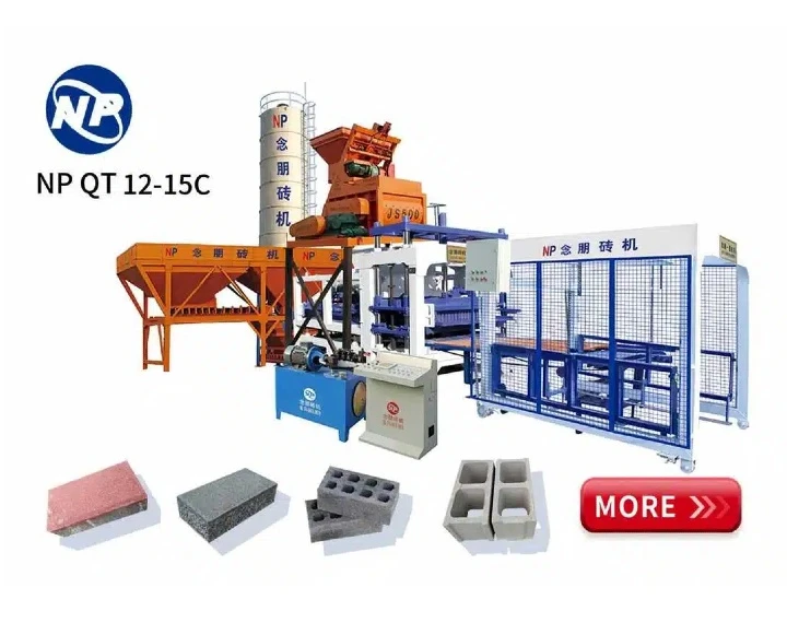 Concrete Brick Making Machinein North Korea